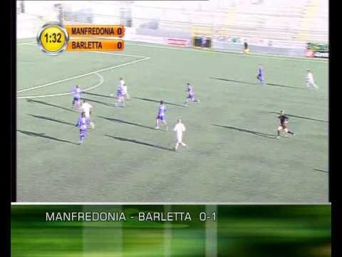 MANFREDONIA - BARLETTA 0-1 [22^ Giornata Seconda Divisione Gir/C 2008/09]