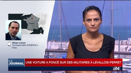 France: une voiture fonce sur des militaires, 6 blessés