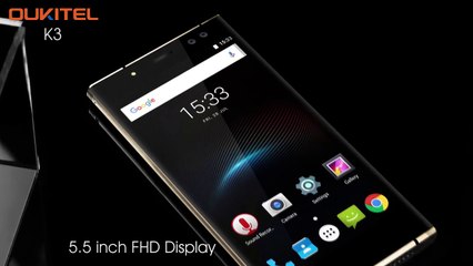 OUKITEL K3 design video