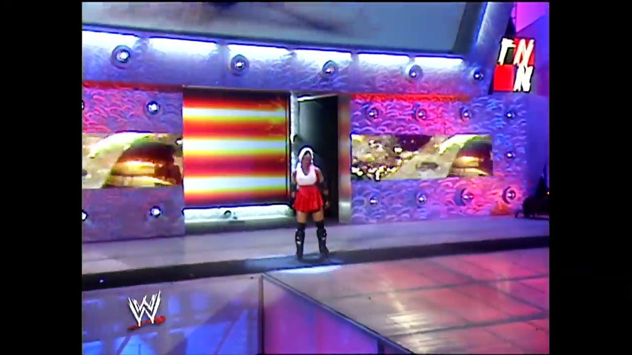 Trish Stratus, Stacy Keibler & Jacqueline vs Ivory, Victoria & Molly Holly 12/23/02