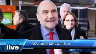 IAEA: Failed talks with Iran