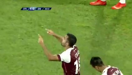Culio E. (Penalty) Goal HD - CFR Cluj	1-0	Din. Bucuresti 10.08.2017