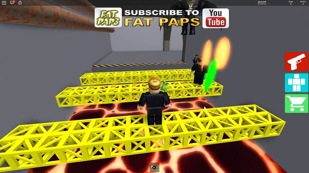 Roblox Adventures Cut In Half By A Laser In Roblox Become A Spy Obby Video Dailymotion - roblox jailbreak denis museum