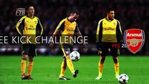 Free Kick Challenge #3 | Sanchez, Ozil, Cazorla vs Petr Cech | PES 2017