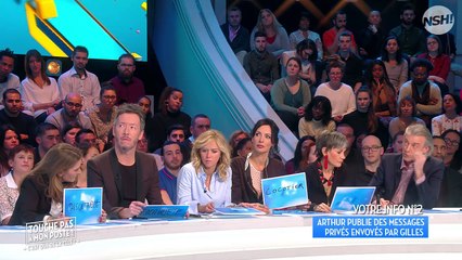 TPMP – Gilles Verdez : Arthur dévoile des SMS privés, il réagit !