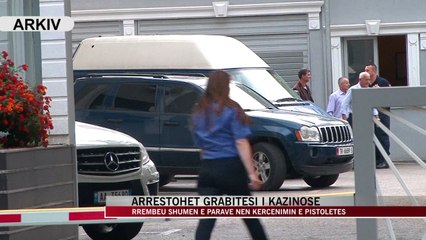 Arrestohet grabitësi i kazinosë në autostradë - News, Lajme - Vizion Plus