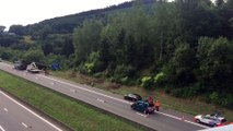 Accident mortel sur l'autoroute à Malmedy
