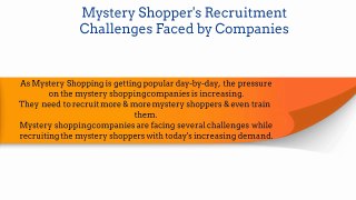Best Mystery Shopping Support Services  iSN Global Solutions