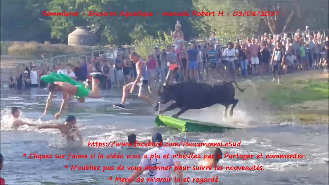 Sommieres-Encierro Aquatique-03/08/2017-VC