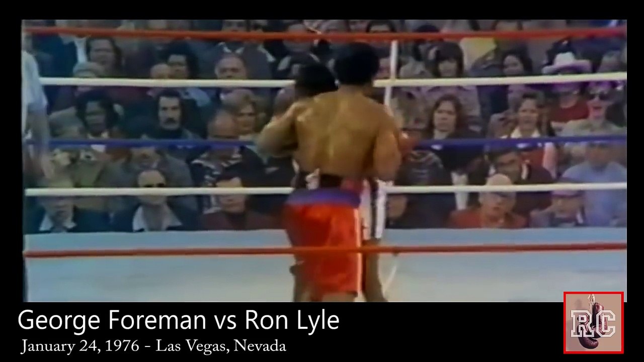 George Foreman vs Ron Lyle Classic Fight Recap