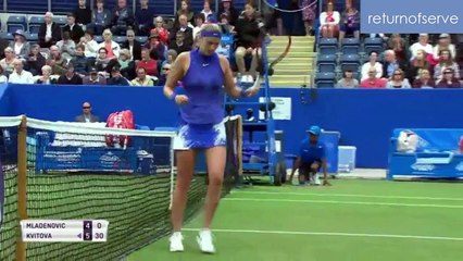2017 Aegon Classic Petra Kvitova vs Kristina Mladenovic