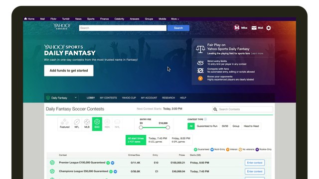 Daily Yahoo Fantasy Football: How to Play?
