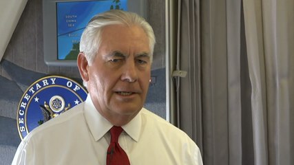 Tillerson says no 'imminent threat' from North Korea