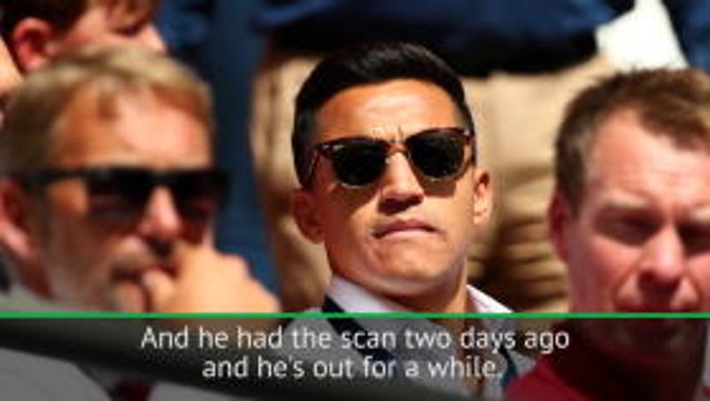 Sanchez injured for Arsenal season opener - WengerWenger