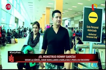 Indignantes audios de Ronny García a su expareja Karla Solf