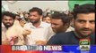 PMLN Worker Abusing Imran Khan Sabir Shakir During Live Transmission