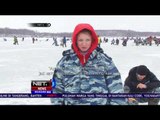 Unik Ratusan Orang di Rusia Mancing di Hamparan Danau Es - NET5