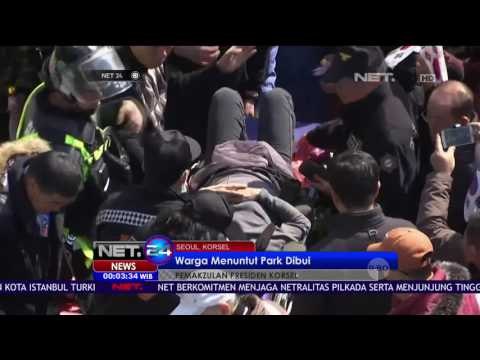 Presiden Wanita Pertama Korsel, Resmi di Makzulkan dari Jabatannya karena Kasus Korupsi - NET24