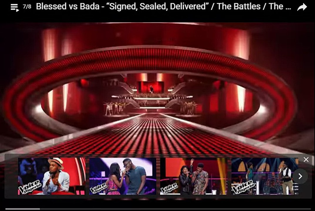WATCH: Blessed and Bada performed Steve Wonder’s song titled “Signed, Sealed, Delivered”.