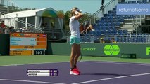 2016 Miami Open Ekaterina Makarova vs Petra Kvitova