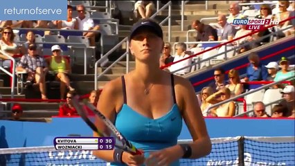 2012 Rogers Cup Petra Kvitova vs Caroline Wozniacki