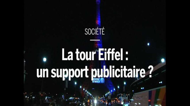Avant Neymar Jr au PSG, le tour Eiffel a déjà été un support publicitaire