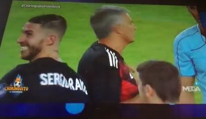 Sergio’s face when he hears José Mourinho complaining with referees