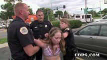 Drinking and Strolling, Officers Coughennower and  Weispfenning, COPS TV SHOW