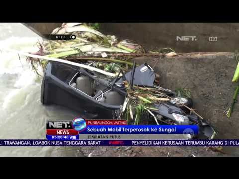 Jembatan Putus, Sebuah Mobil Terperosok ke Dalam Sungai - NET5