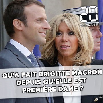 Qu'a fait Brigitte Macron depuis qu'elle est Première dame ?