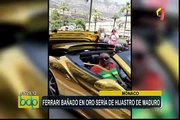 Mónaco: conozca el Ferrari de oro que causa polémica en las redes sociales