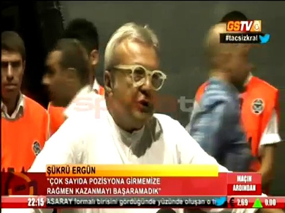 Şükrü Ergün - Galatasaray 1 - 1 Antalyaspor. (-Maç Sonu-)
