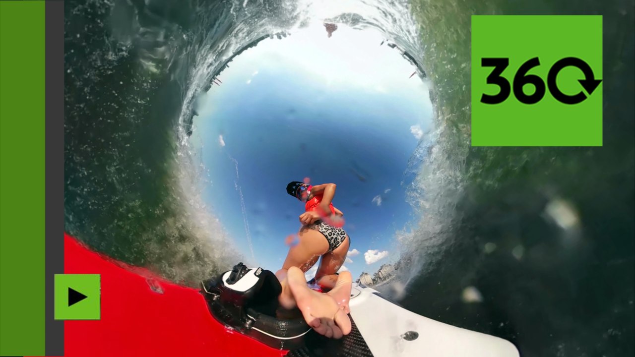 Course aérienne à 360° : Championnat du monde Red Bull dans la ville russe de Kazan