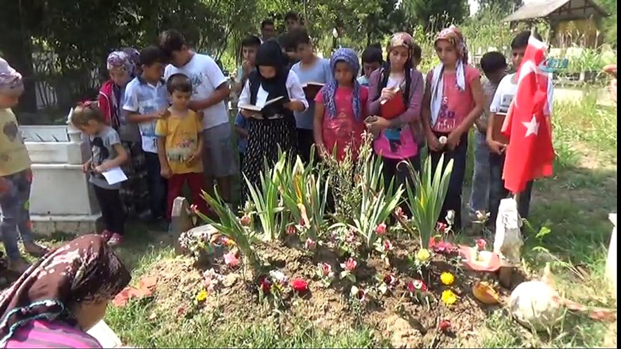 Irmakta Boğulan Genci Arkadaşları Unutmadı