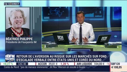 Retour de l'aversion au risque sur les marchés sur fond d'escalade verbale entre les États-Unis et la Corée du Nord - 09/08