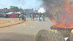 Kenya election: Police fire tear gas as angry voters light tires in the streets