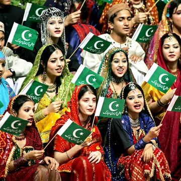 Is parcham k Saey talay Hum Eik hain..Pakistani .Mili Naghma