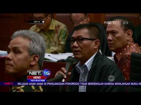 Live Report - Sidang Lanjutan Korupsi E-KTP, 8 Saksi Kemukakan Keterangan - NET16