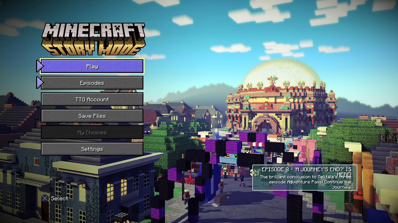 Minecraft Story Mode "The Order of the Stone" Part 1