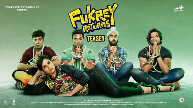 Fukrey Returns HD Official Teaser 2017 Pulkit Samrat - Varun Sharma - Manjot Singh - Ali Fazal - Richa Chadha