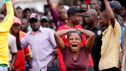 Descargar video: Streit um Wahlausgang in Kenia: Mindestens zwei Tote