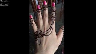 How to apply latest mehndi design for beginners step by step