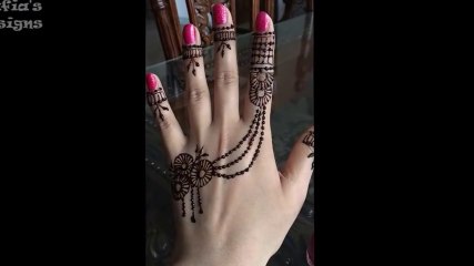 How to apply latest mehndi design for beginners step by step