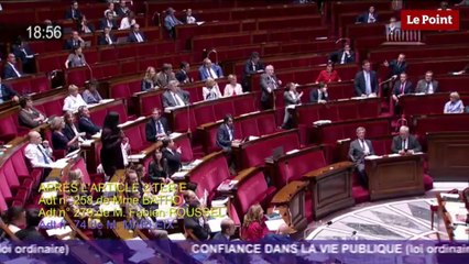 Premier bilan parlementaire avant les vacances