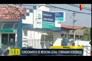 Brasil: detienen a funcionario de medicina legal que cobraba sobornos