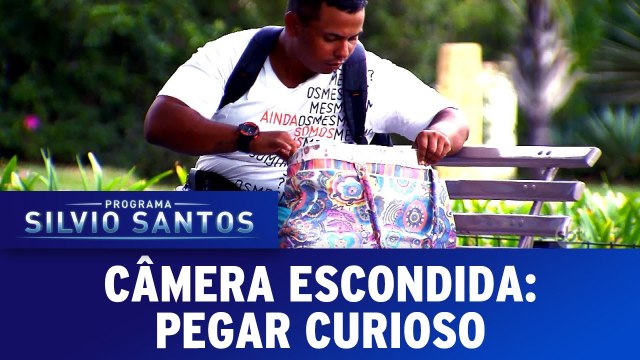 Câmeras Escondidas- Pegar curioso