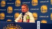 Steve Kerr Calls Steph Humble & Cocky | Apologizes To Scott Brooks For JaVales 3 Pointer