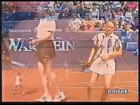 Martina Hingis vs Steffi Graf 1996 Rome Highlights