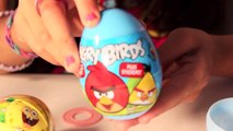 5 Surprise Eggs: Disney Planes, Angry Birds, Kinder Surprise, TMNT