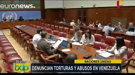 Download Video: ONU denuncia torturas y maltratos contra manifestantes en Venezuela